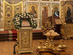 Канун праздника Введения во храм Пресвятой Богородицы